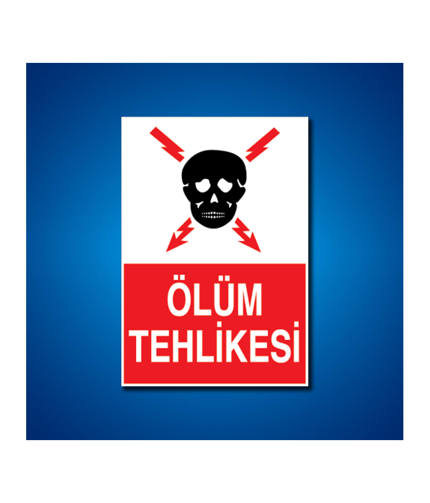 Elektrik İş Güvenliği Etiketleri