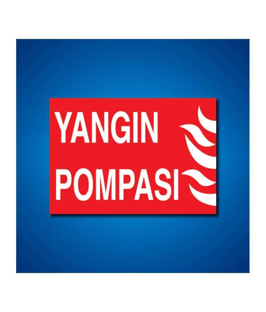 Yangınla Mücadele İş Güvenliği Etiketleri