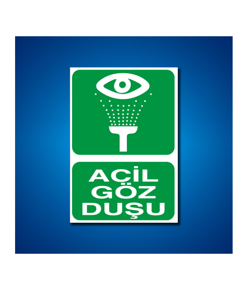 Duş İş Güvenliği Etiketleri