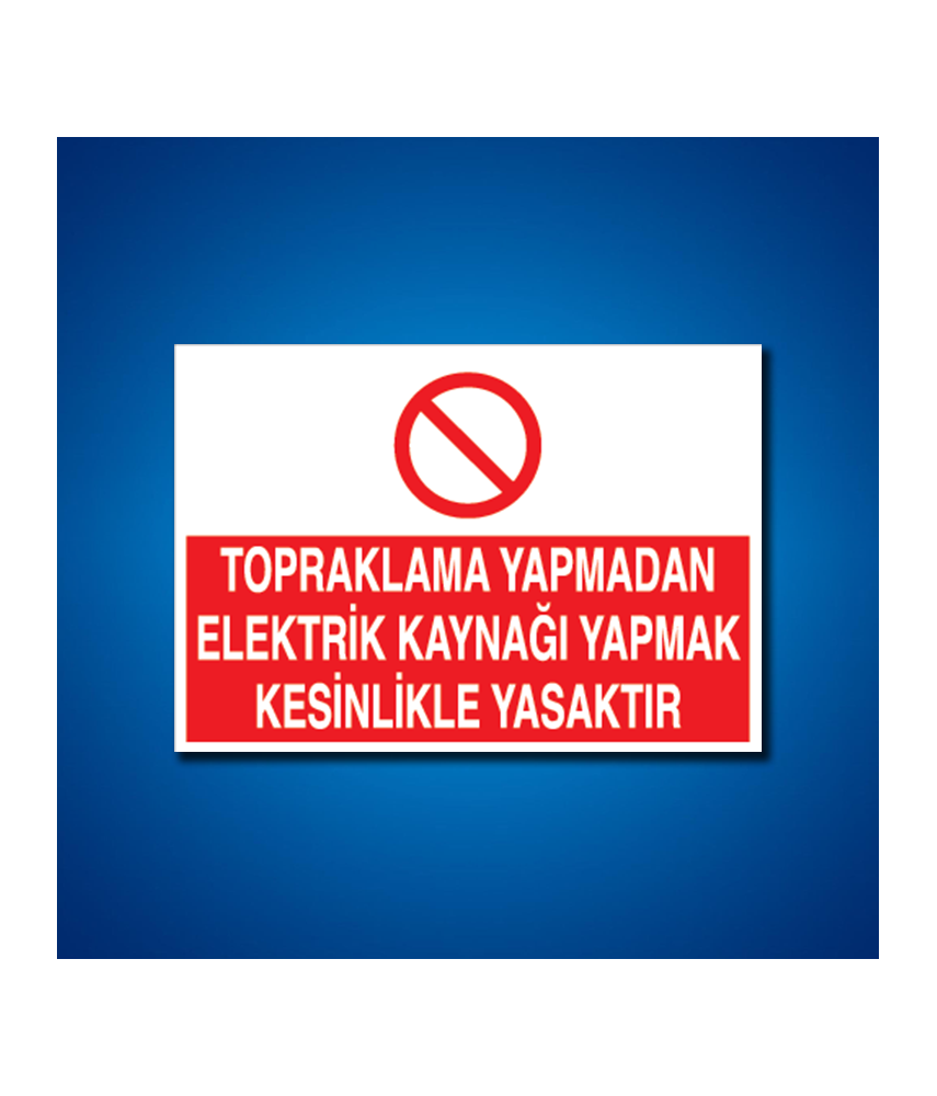 Kaynak İş Güvenliği Etiketleri