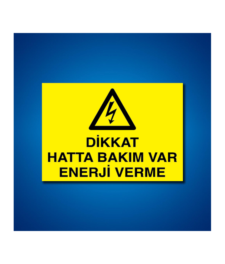 Elektrik İş Güvenliği Etiketleri