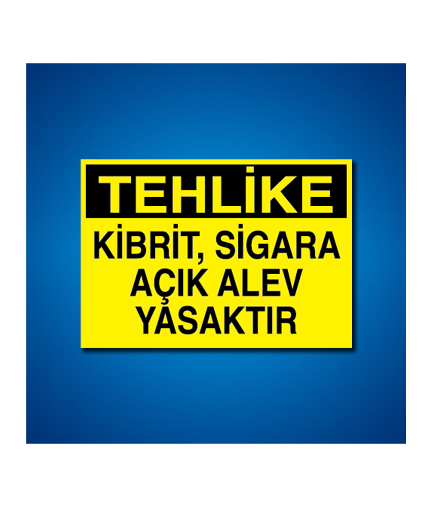 Ateş Ve Alev Uyarı İşaretleri