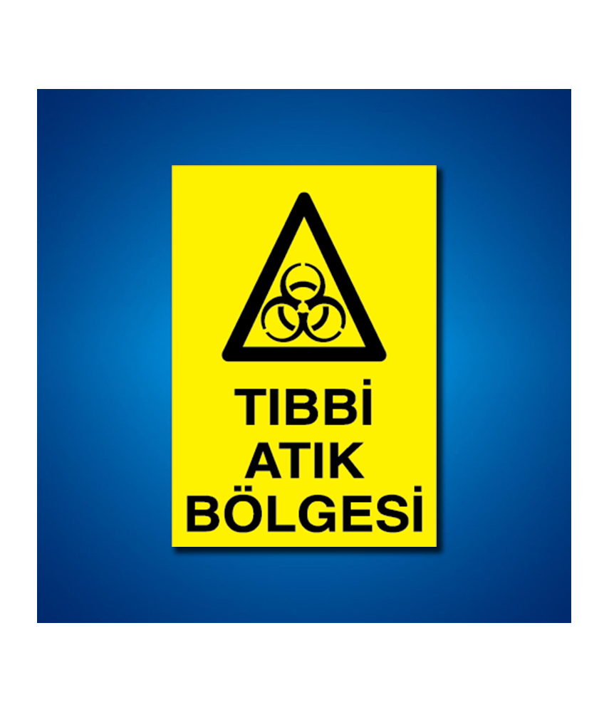 Tıbbi Atık İş Güvenliği Etiketleri