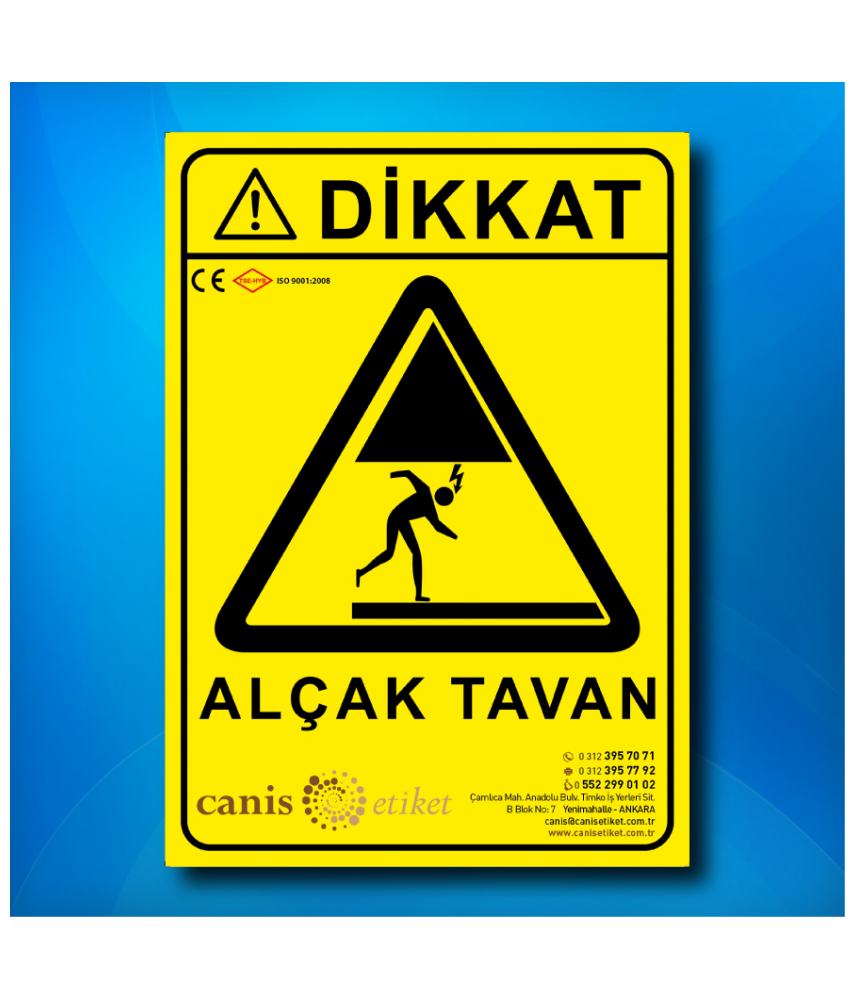 Asansör Risk Analizi Etiketi