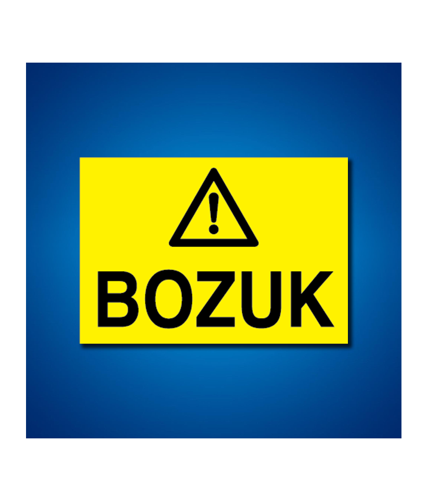 Bakım Arıza Ayar Ve Yağlama Etiketleri