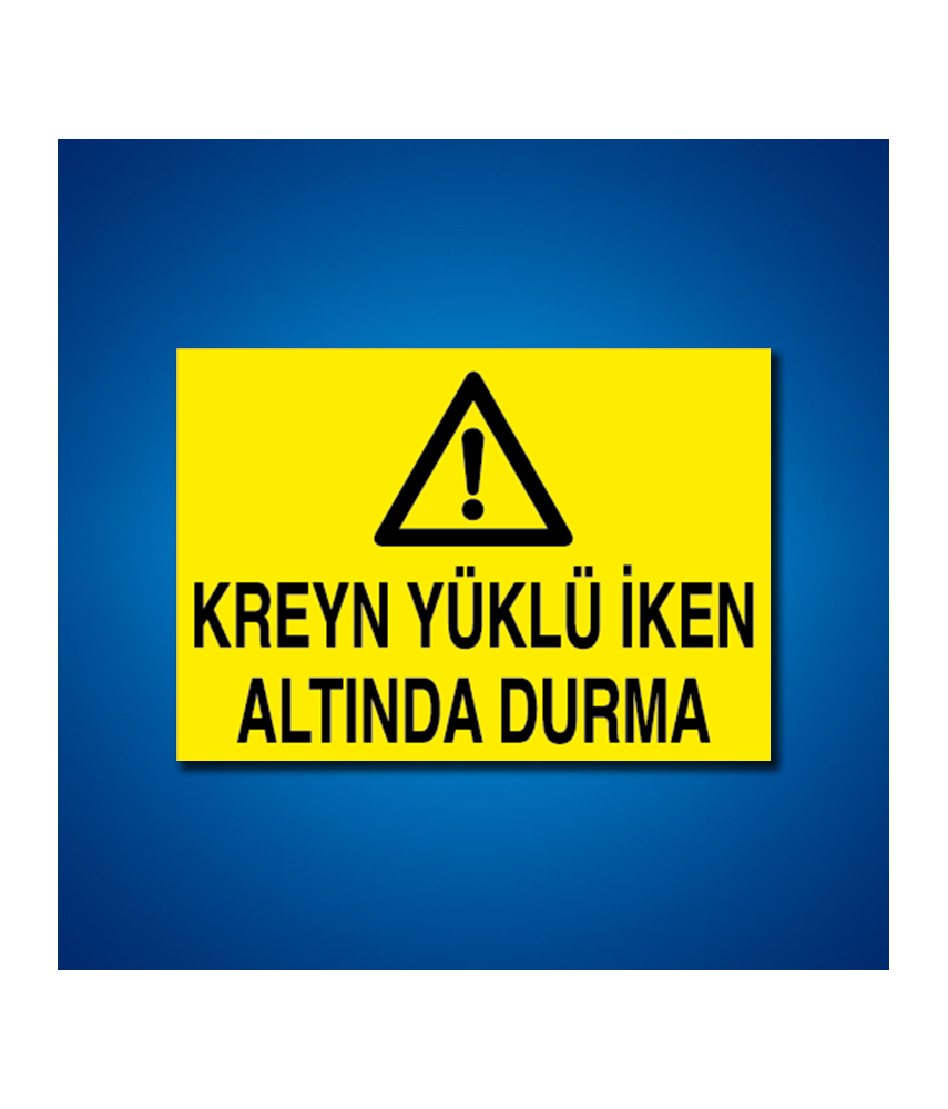 Vinç İş Güvenliği Etiketleri