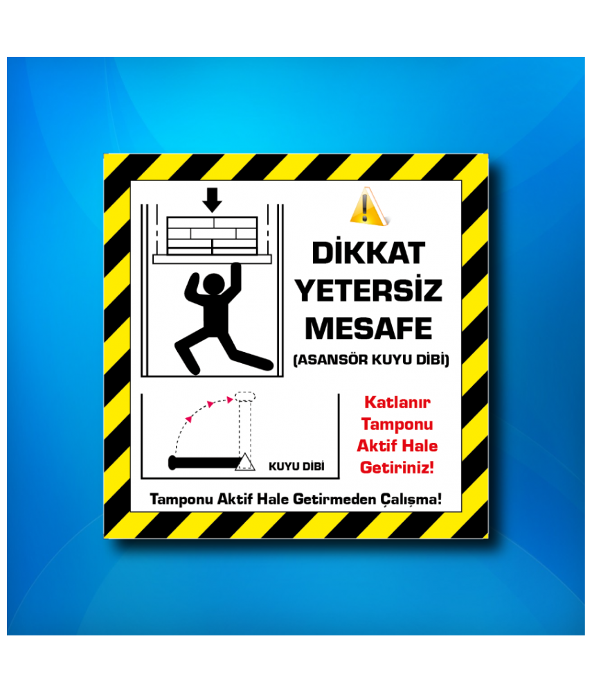 Asansör Risk Analizi Etiketi