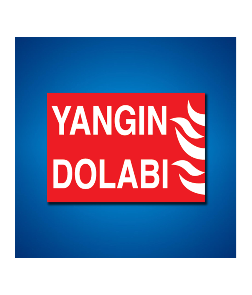 Yangınla Mücadele İş Güvenliği Etiketleri