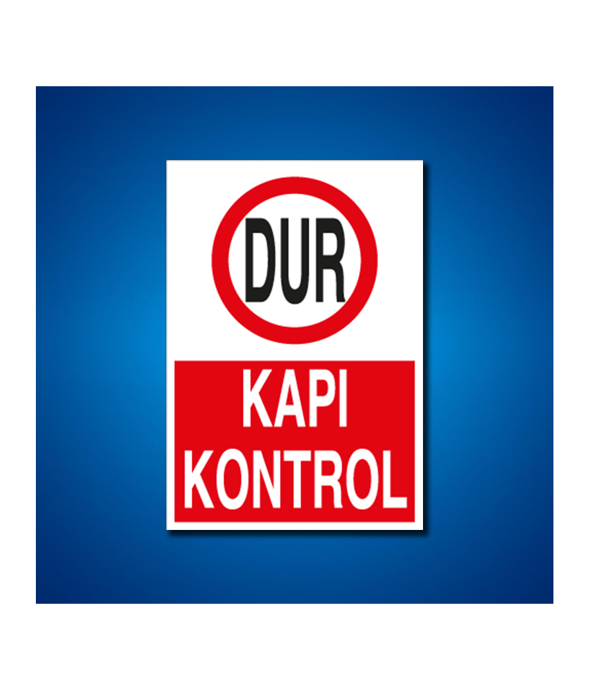 Şoför Araç Kantar Yaya İş Güvenliği Etiketleri