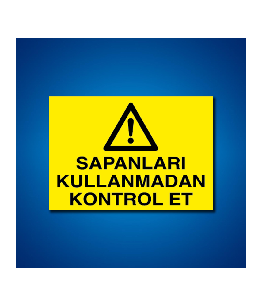 Vinç İş Güvenliği Etiketleri