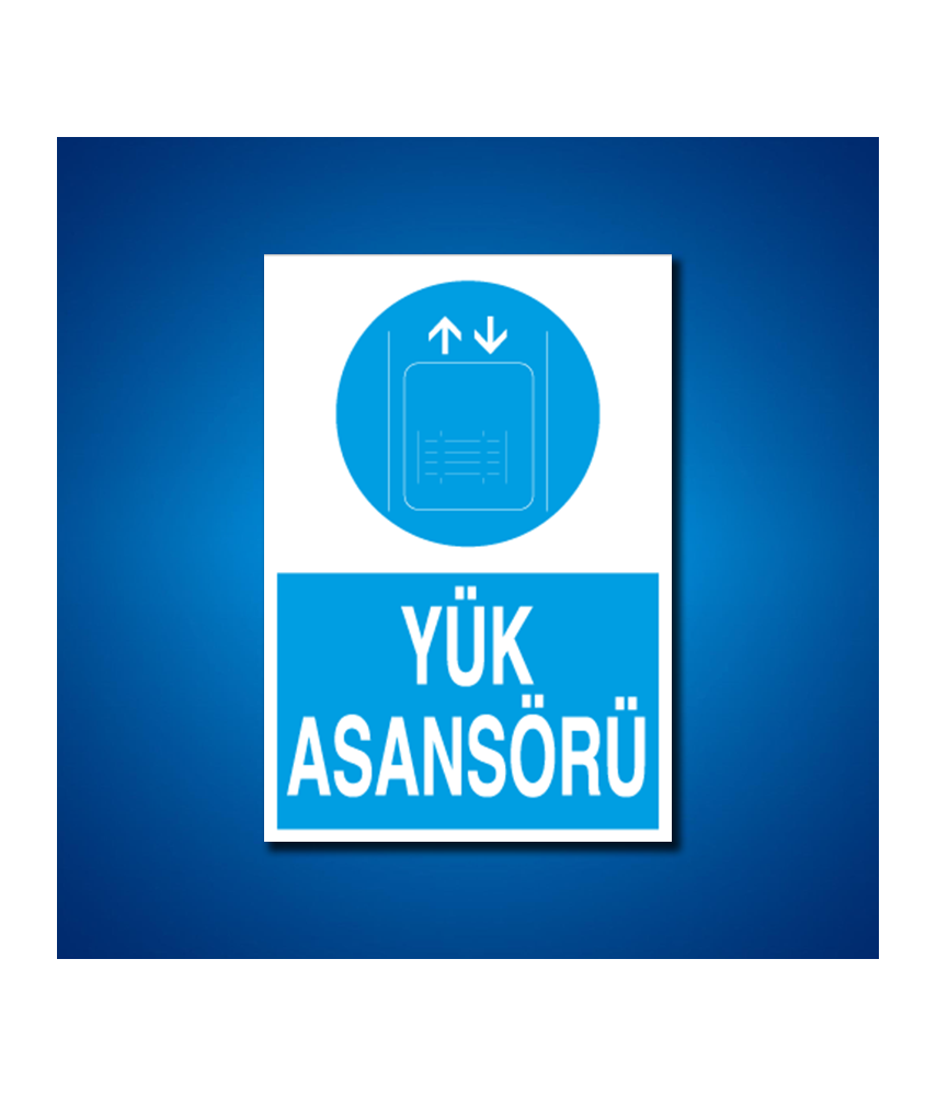 Asansör İş Güvenliği Etiketleri