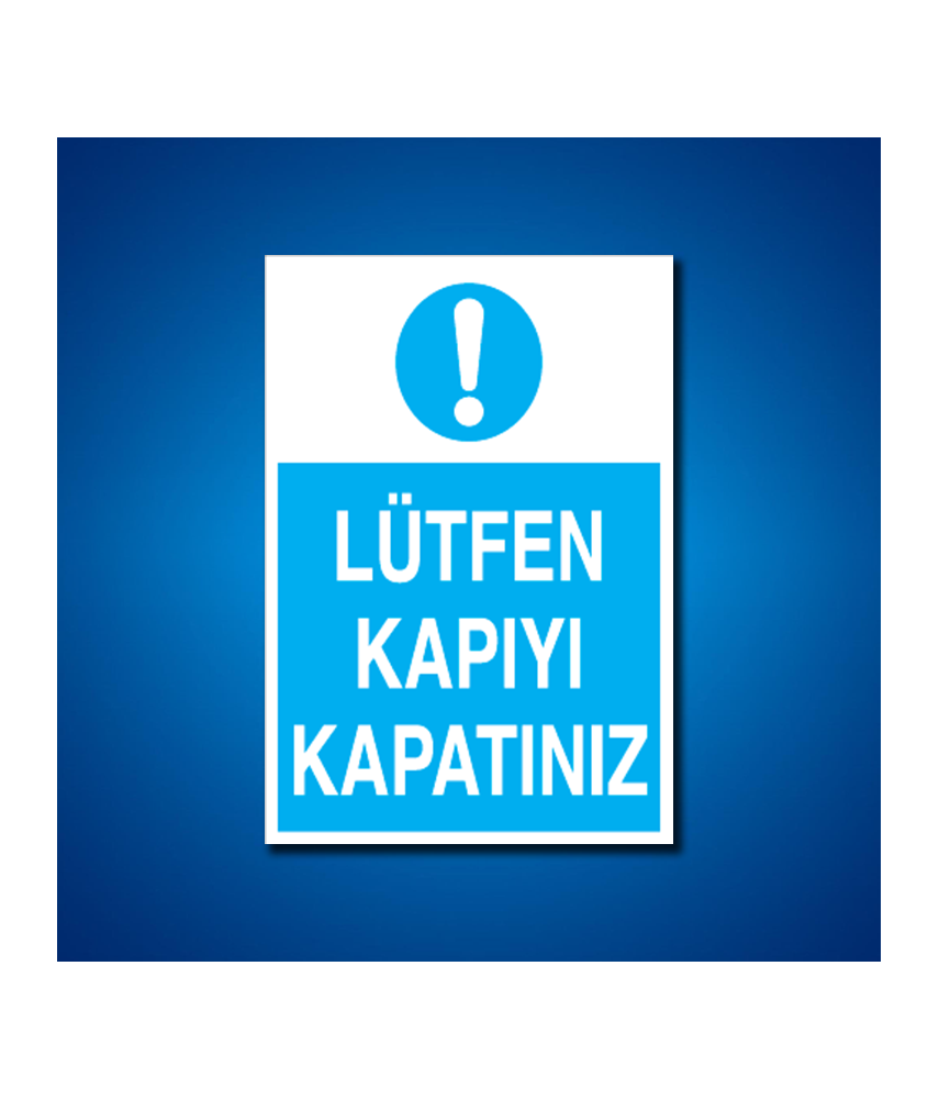 Çeşitli Levhalar İş Güvenliği Etiketleri