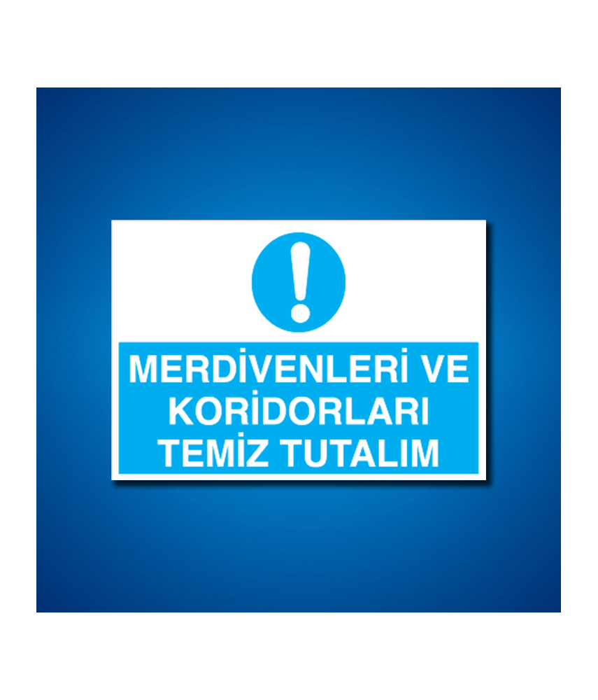 Temizlik-Düzen İş Güvenliği Etiketleri