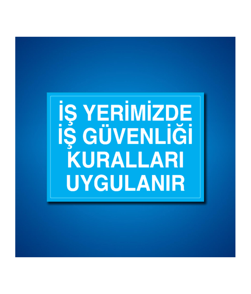 İş Güvenliği Etiketleri