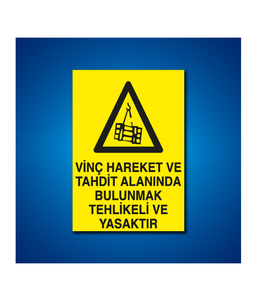 Vinç İş Güvenliği Etiketleri