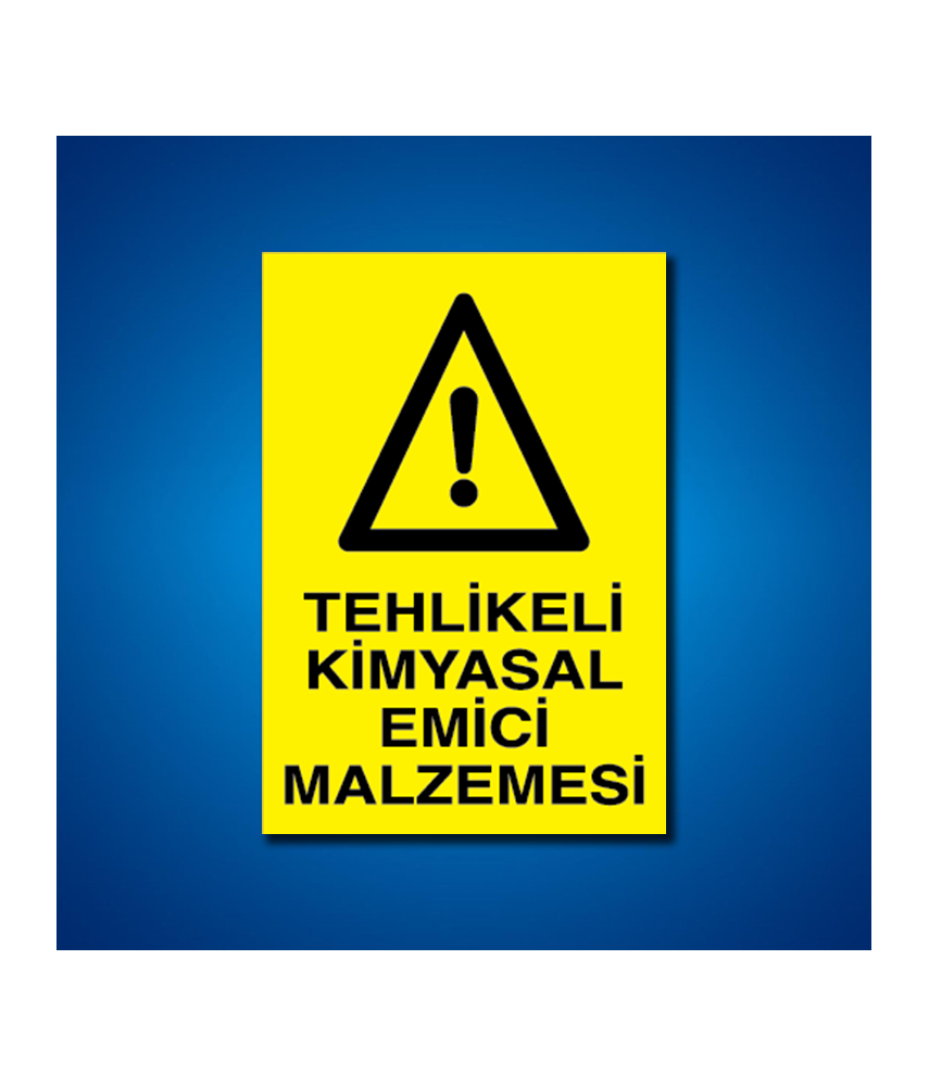 Tehlileli Madde-Ortam İş Güvenliği Etiketleri