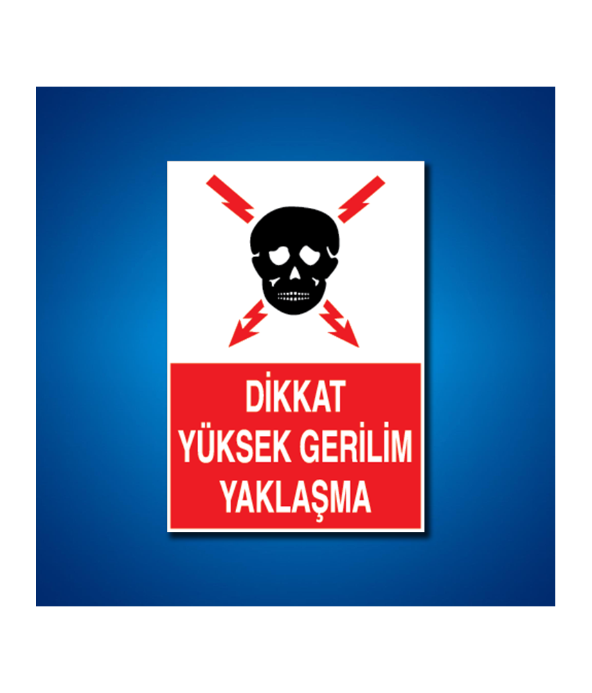 Elektrik İş Güvenliği Etiketleri