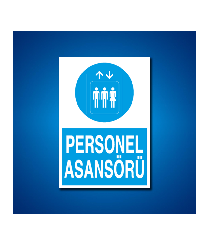 Asansör İş Güvenliği Etiketleri