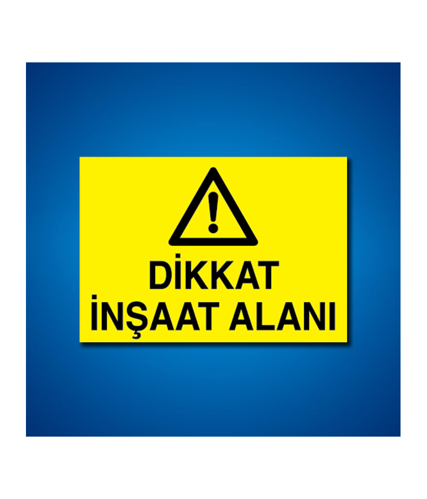 İnşaat İş Güvenliği Etiketleri