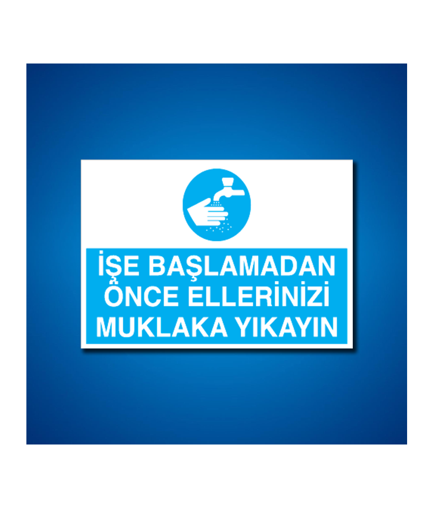 Temizlik-Düzen İş Güvenliği Etiketleri