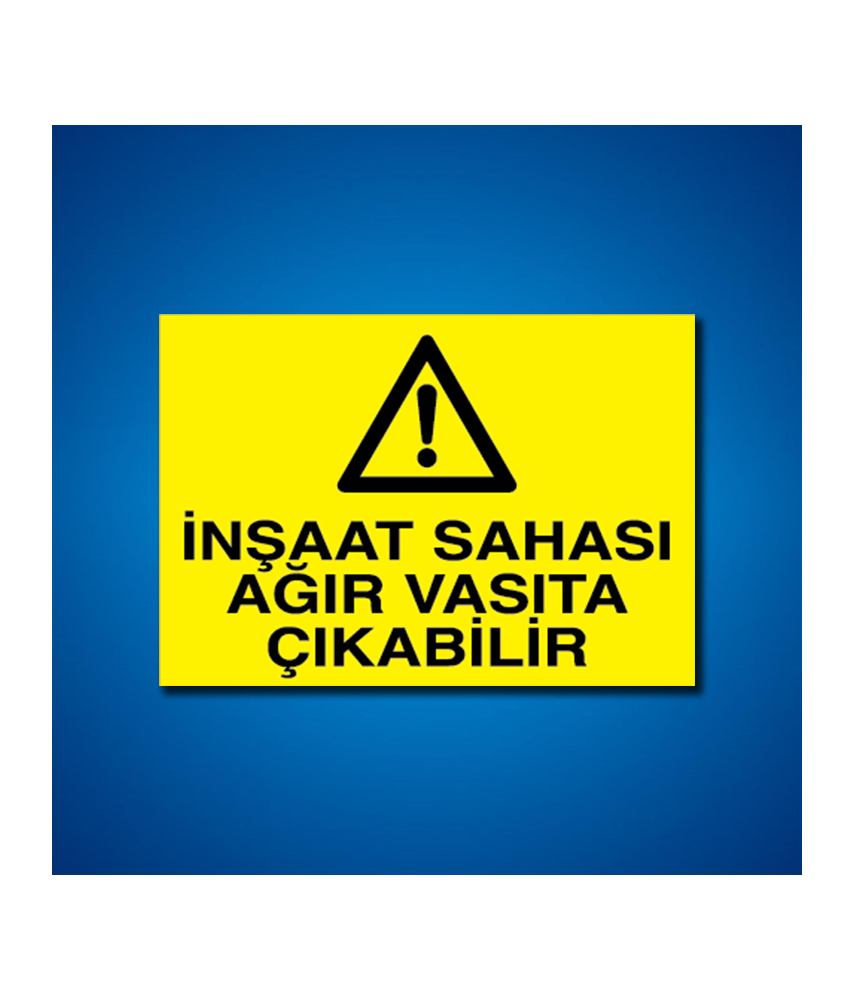 İş Makinesi İş Güvenliği Etiketleri