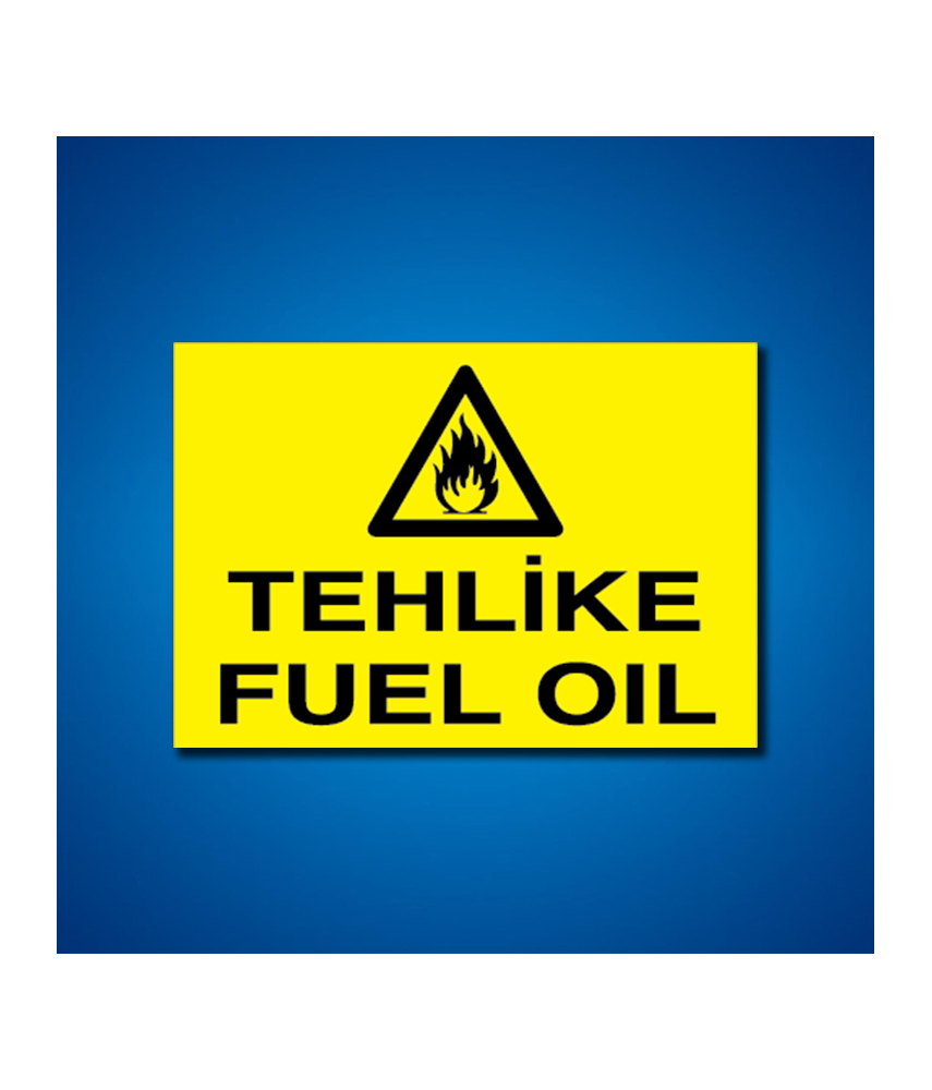 Yanıcı-parlayıcı İş Güveniği Etiketleri