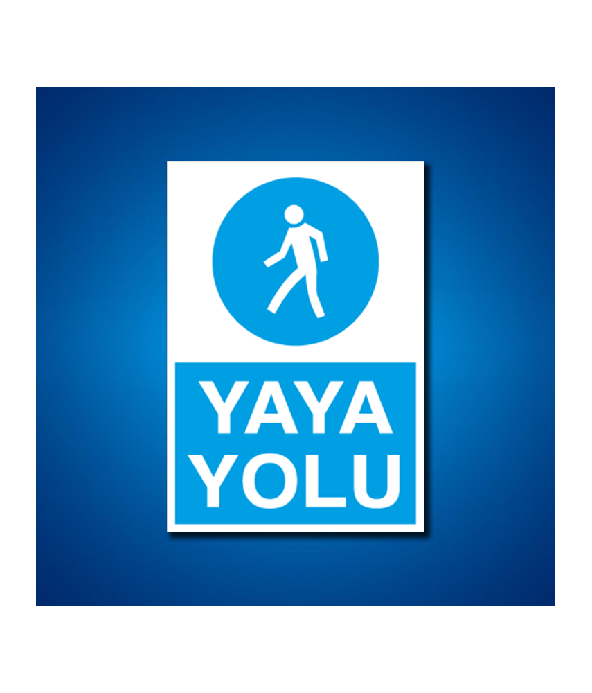 Şoför Araç Kantar Yaya İş Güvenliği Etiketleri