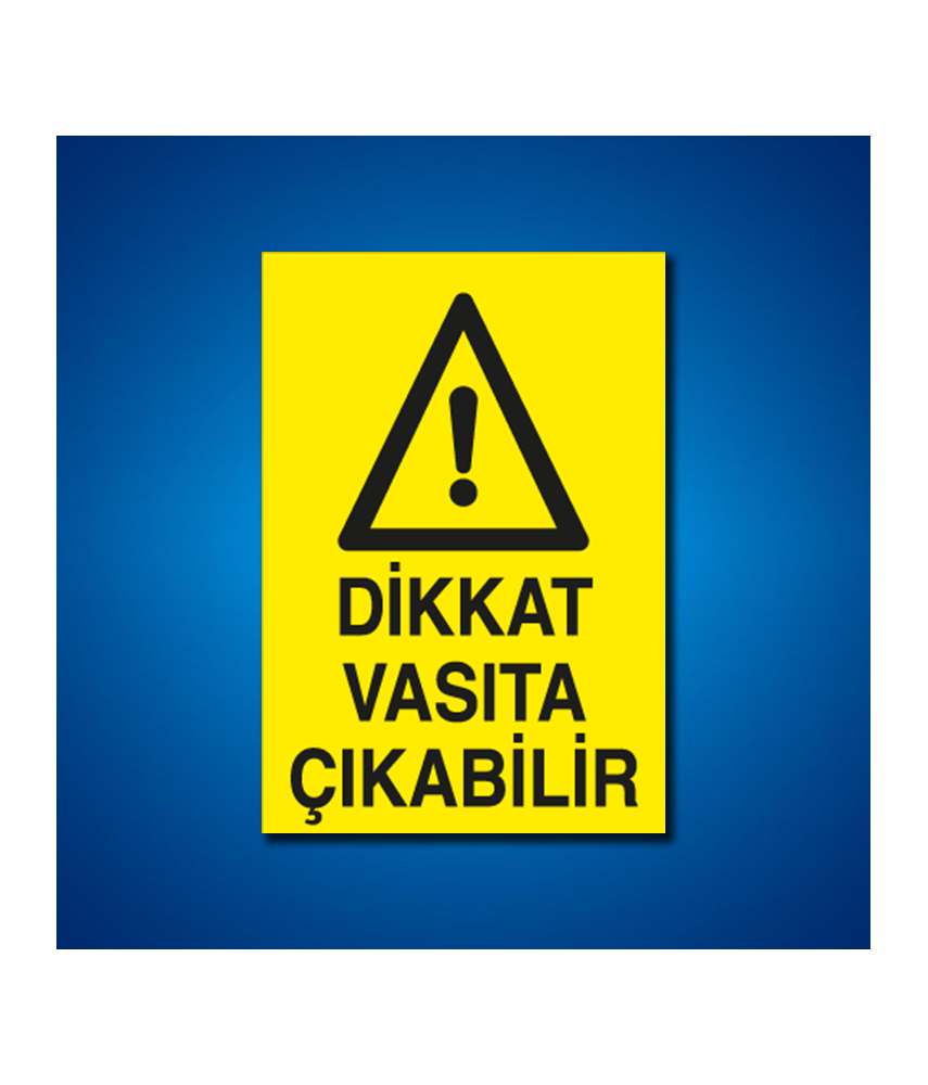 Şoför Araç Kantar Yaya İş Güvenliği Etiketleri