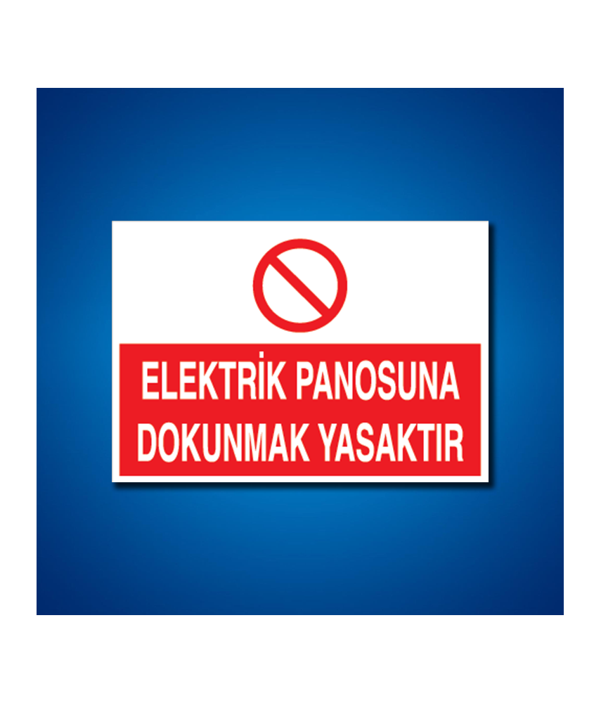 Pano İş Güvenliği Etiketleri