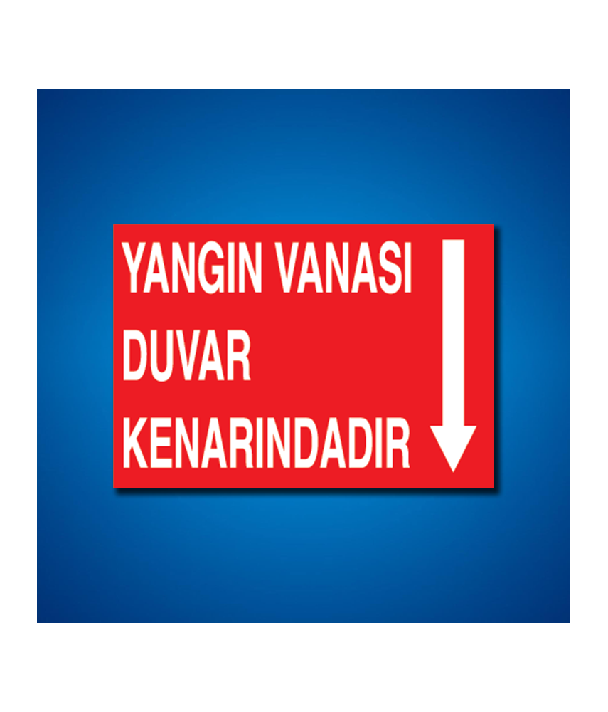 Yangınla Mücadele İş Güvenliği Etiketleri