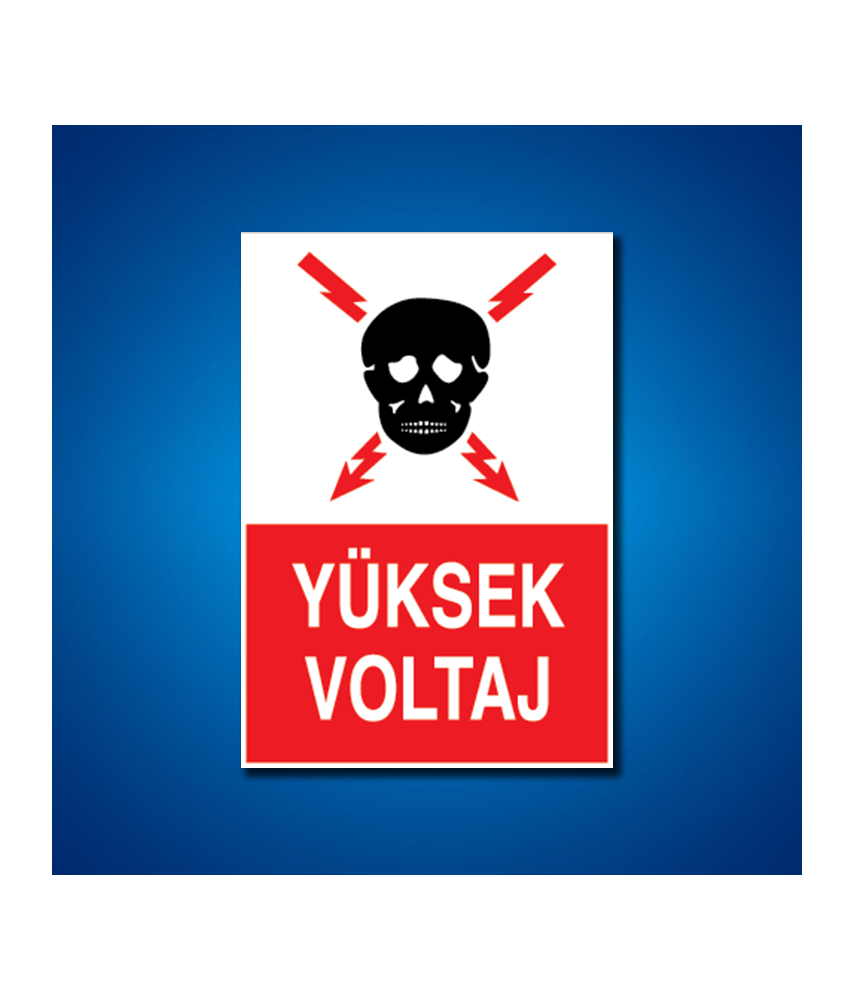 Elektrik İş Güvenliği Etiketleri