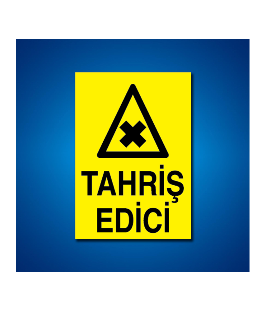 Tehlileli Madde-Ortam İş Güvenliği Etiketleri