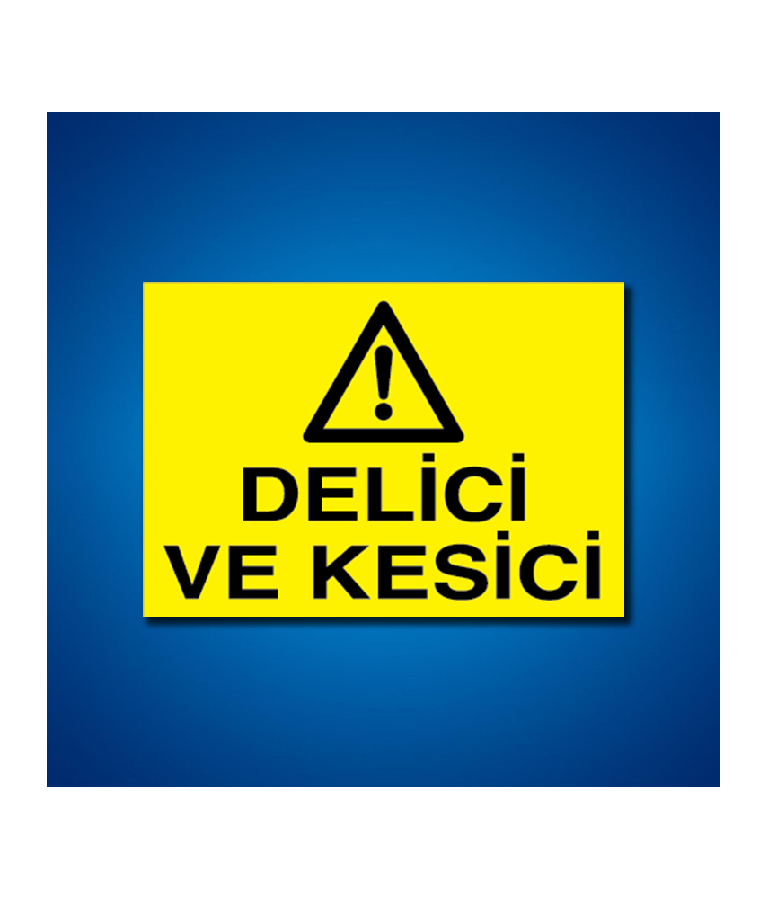 Makine İş Güvenliği Etiketleri