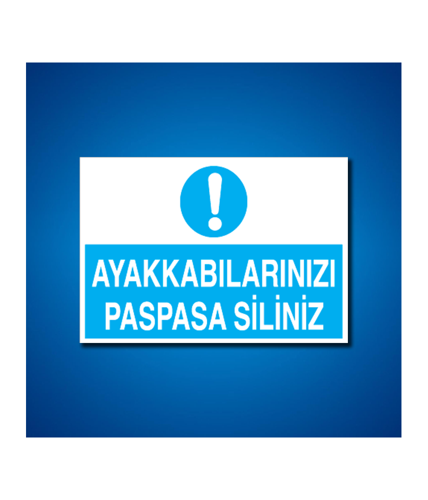 Temizlik-Düzen İş Güvenliği Etiketleri