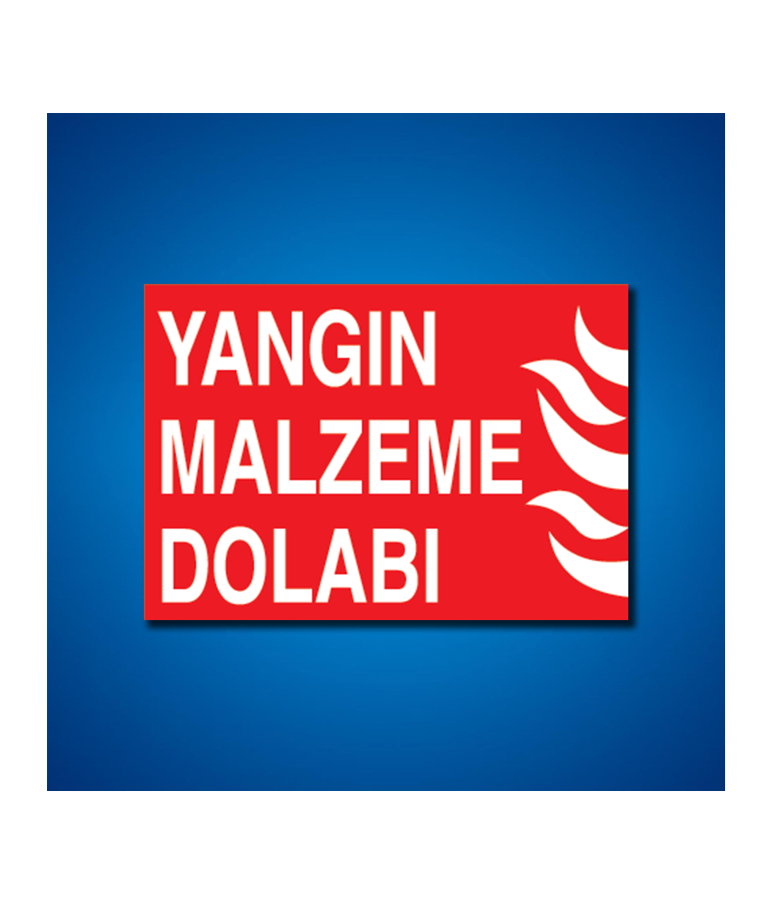 Yangınla Mücadele İş Güvenliği Etiketleri