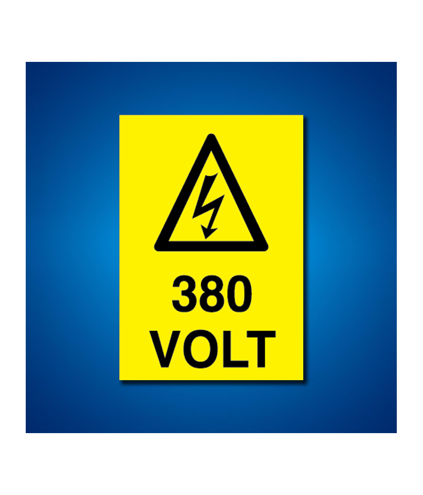 Voltaj İş Güvenliği Etiketleri