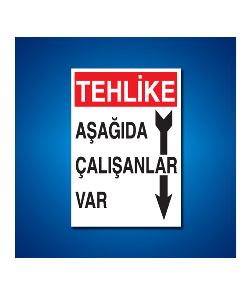 İnşaat İş Güvenliği Etiketleri