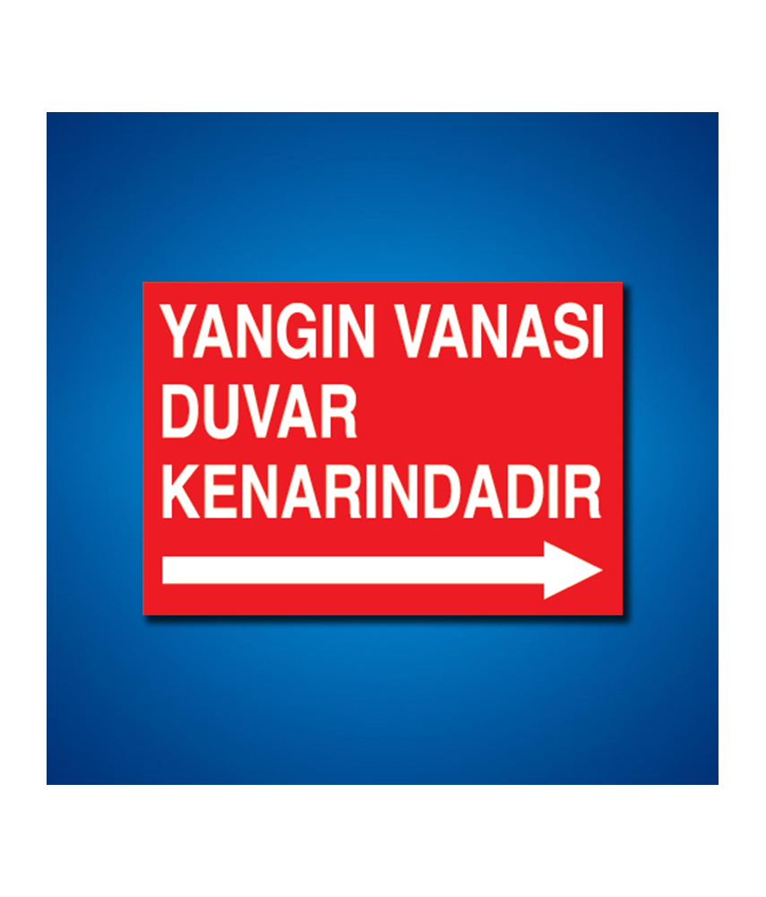 Yangınla Mücadele İş Güvenliği Etiketleri