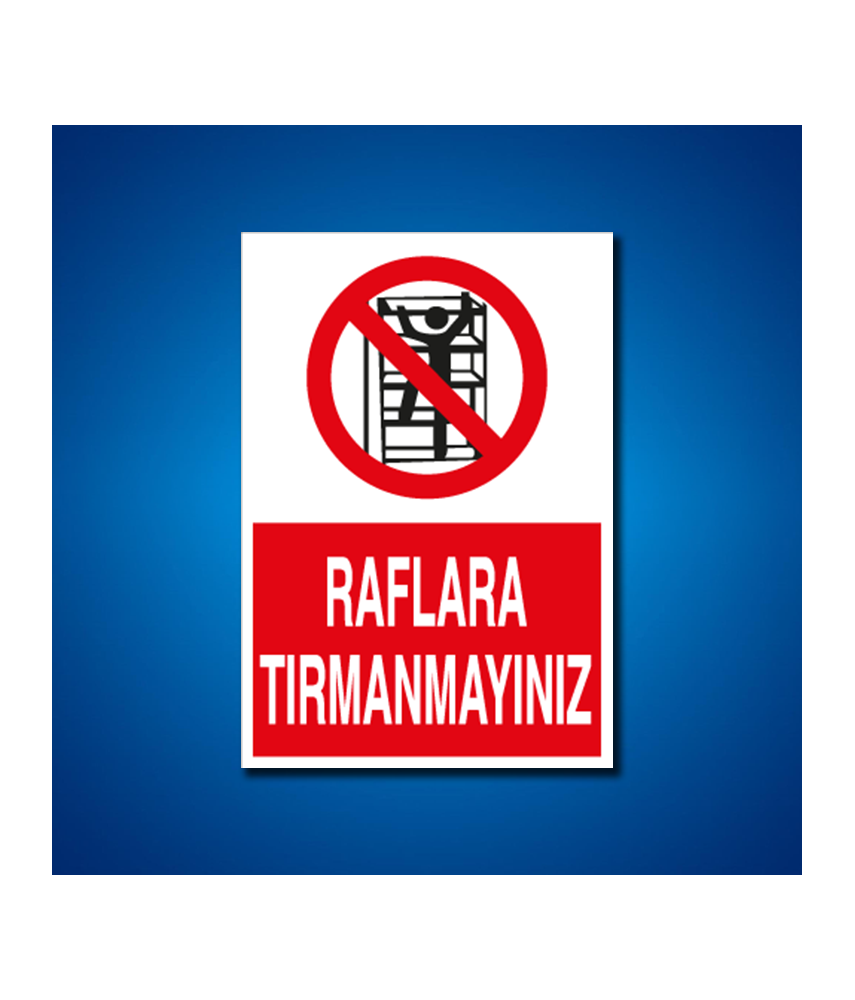 İstif-Raf-Depo İş Güvenliği Etiketleri