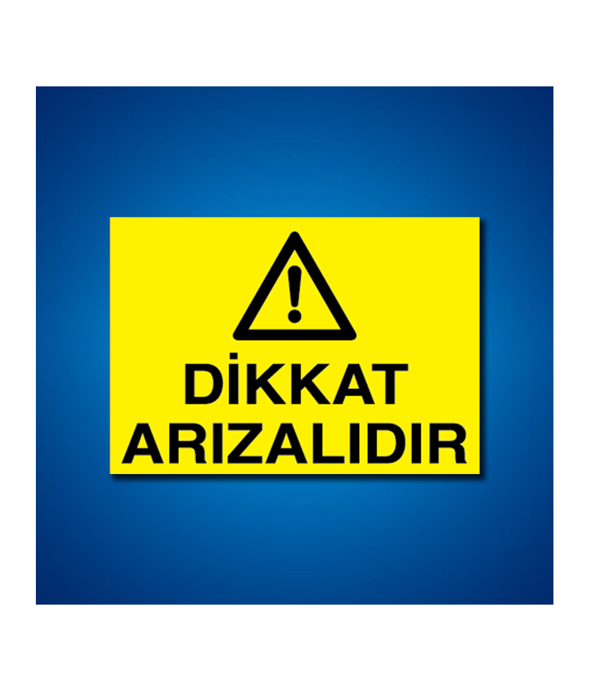 Bakım Arıza Ayar Ve Yağlama Etiketleri