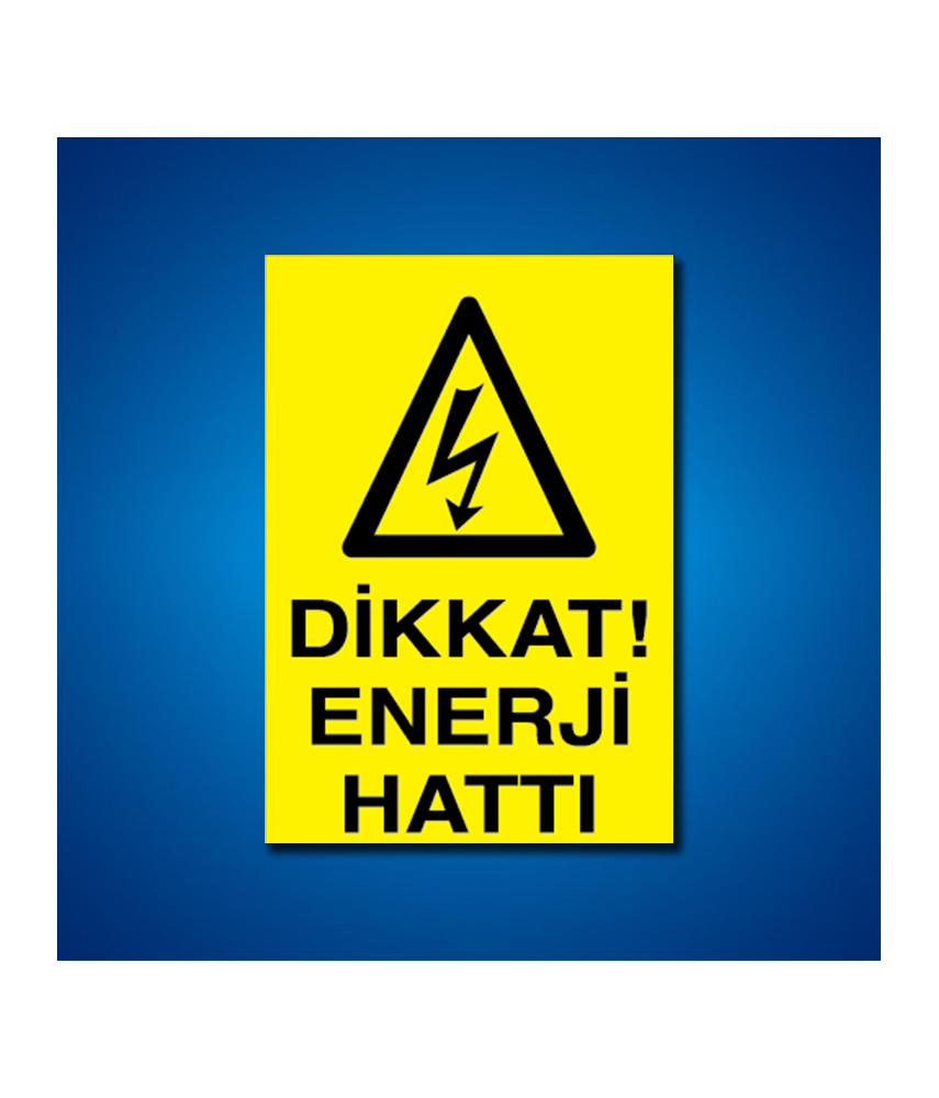 Elektrik İş Güvenliği Etiketleri
