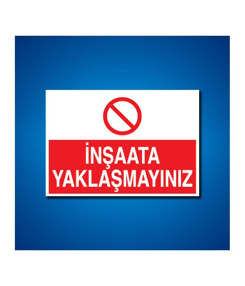 İnşaat İş Güvenliği Etiketleri