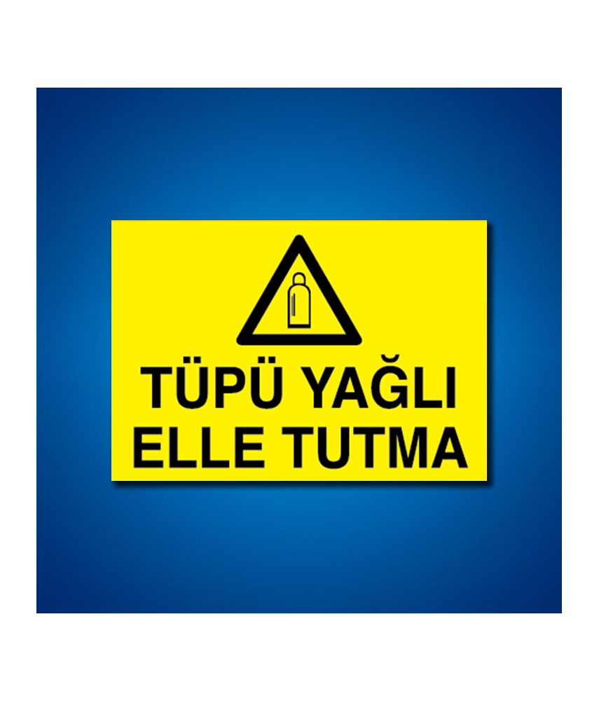 Tüpler İş Güvenliği Etiketi