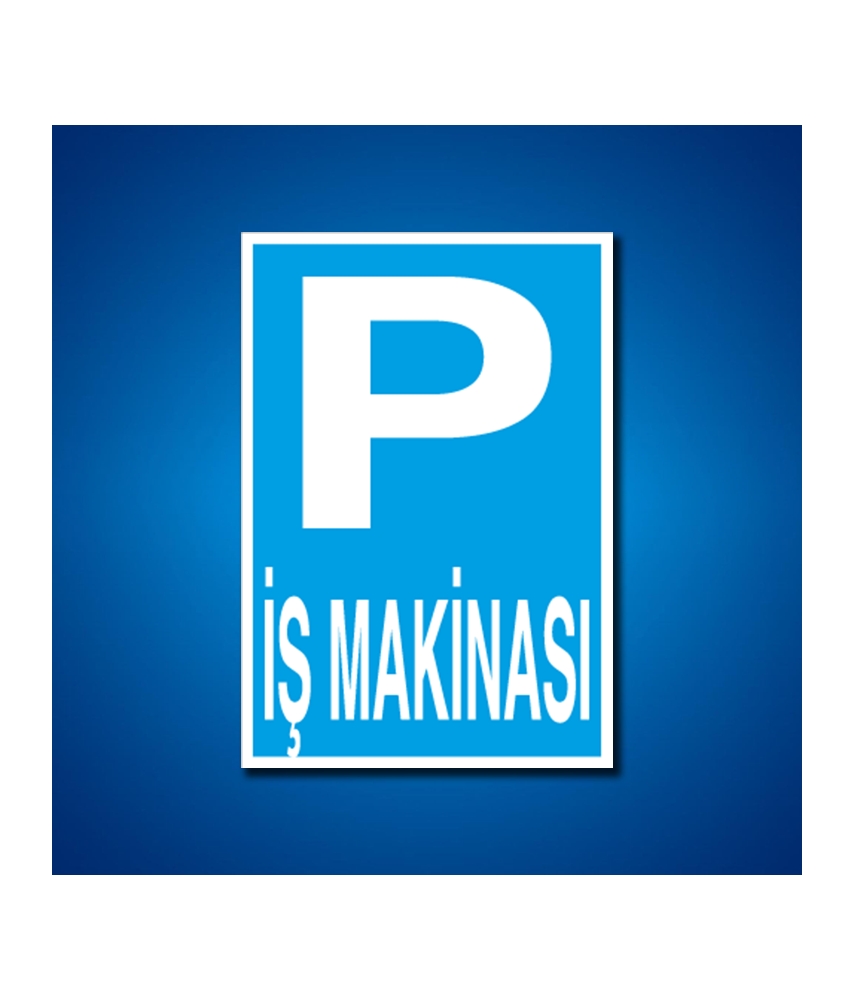 Park İş Güvenliği Etiketleri