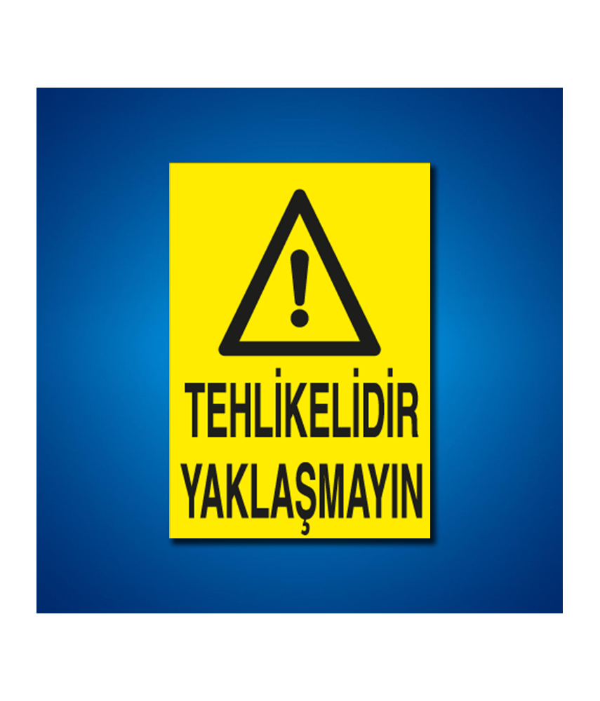 Makine İş Güvenliği Etiketleri