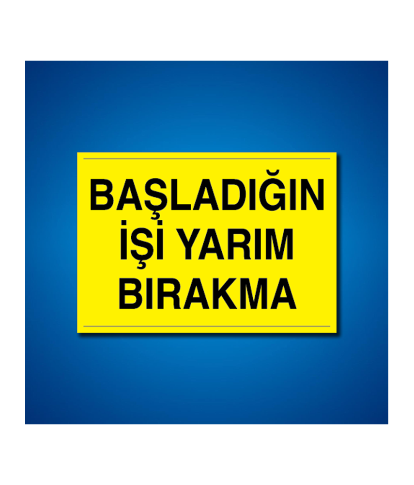 Vazife-Görev-Yetki İş Güvenliği Etiketleri