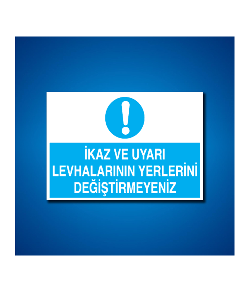 İş Güvenliği Etiketleri