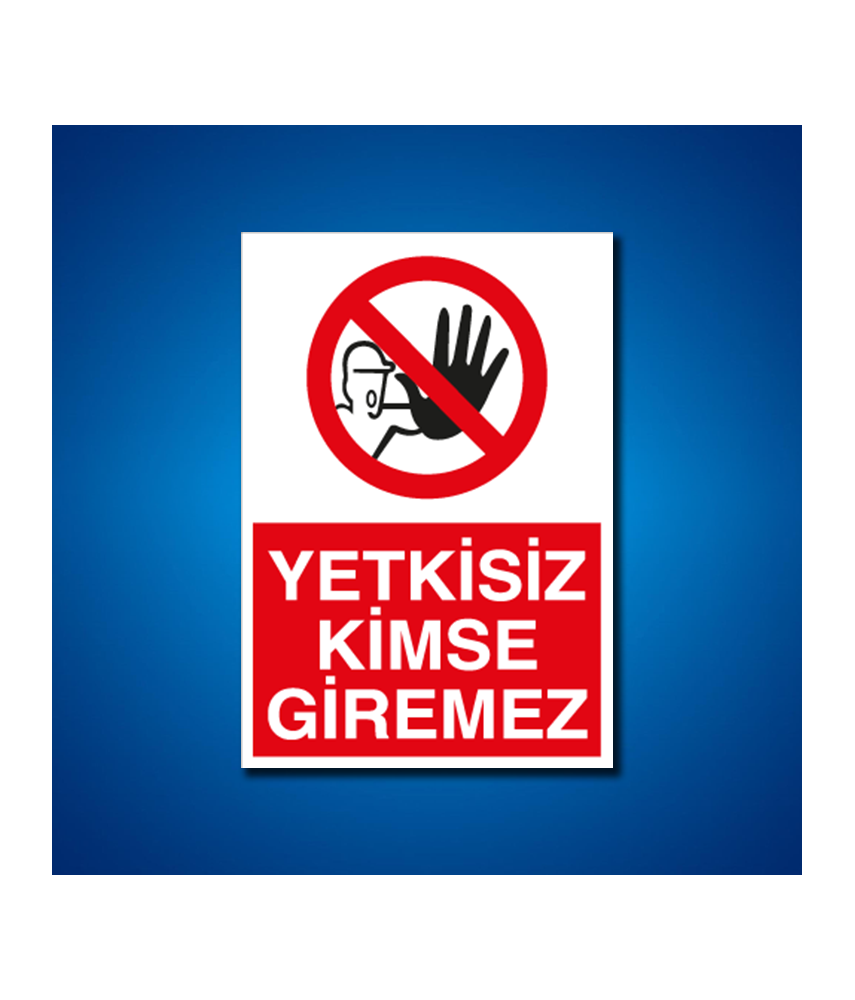 Giriş-Çıkış İş Güvenliği Etiketleri