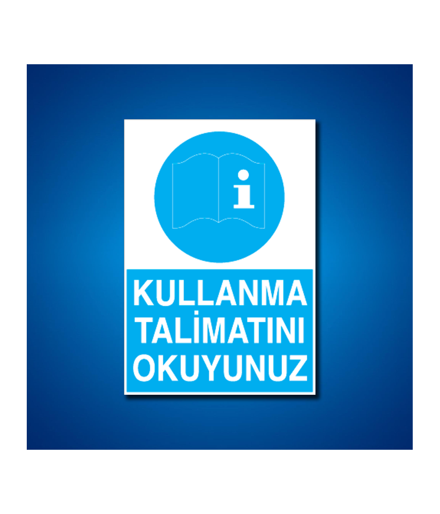 Makine İş Güvenliği Etiketleri