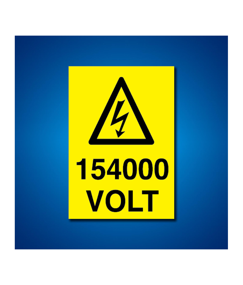 Voltaj İş Güvenliği Etiketleri